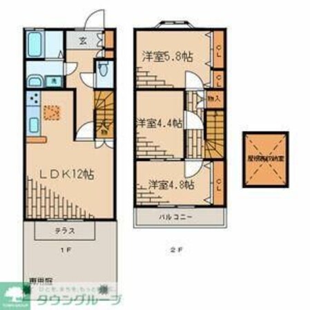 テラスN・Sの物件内観写真